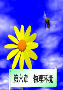 第七章物理环境
