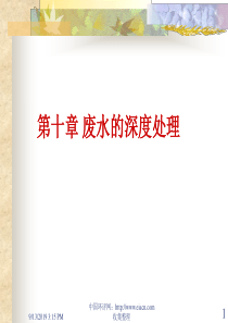 第十章 废水的深度处理