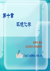 第十章环境化学