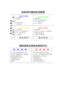 表22-4结构同环境的权变框图