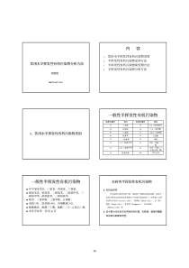 饮用水半挥发性有机污染物分析方法