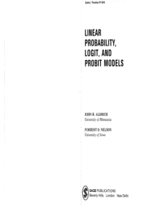 LinearProbability,Logit,andProbitModels