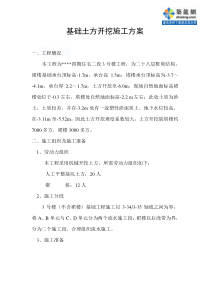 某住宅楼土方开挖方案_secret