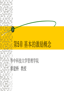 第6章 基本的激励概念