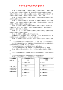 北京市医疗事故行政处罚暂行办法