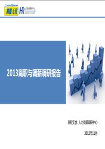 XXXX离职与调薪调研-前程无忧