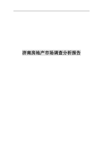 济南房地产研究资料