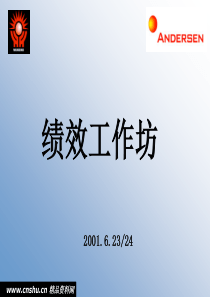 ADERSON绩效工作坊