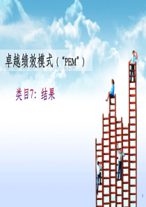 卓越绩效模式培训类目7：结果