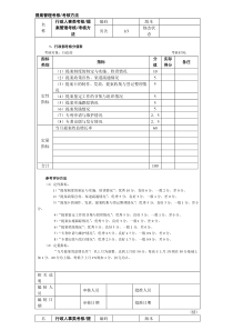 提案管理考核考核方法