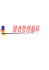 绩效管理循环(1)