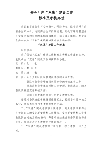 通风队区队“双基”考核办法