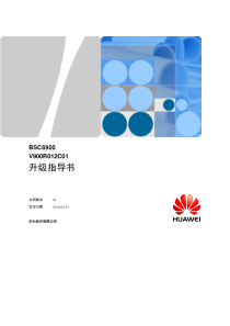 BSC6900V900R012C01升级指导书