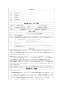 XXXX十套精美简历