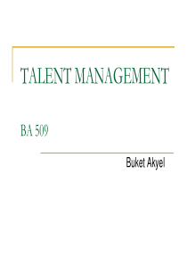TALENTMANAGEMENT人才管理