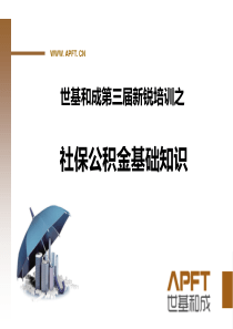 14公司化之三：五险一金基础知识培训