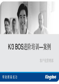 K3BOS进阶培训—案例
