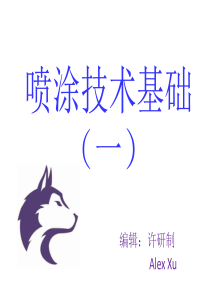 SPN喷涂基础知识培训(一)