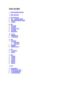 VISIO+培训资料