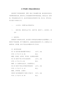 xxxx学院第x期业余团校培训