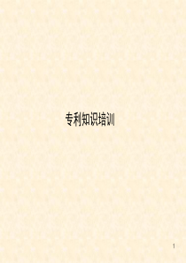 专利知识培训（PPT41页)