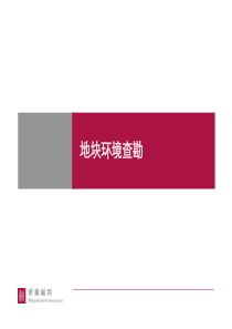 世联_培训_如何进行地块环境查勘_34页