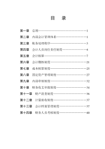 某知名地产公司会计制度（47页）