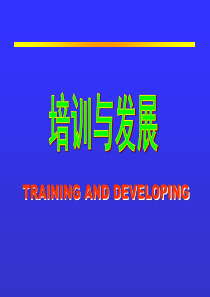 培训与发展（PPT 23页）
