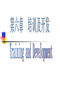 复件 培训与开发