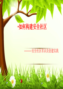 安全社区培训资料(东湖镇6月20日)