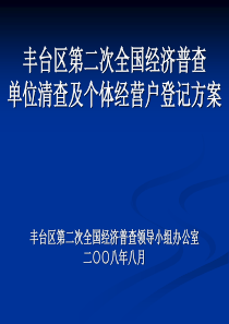 清查方案培训ppt