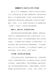 县融媒体中心2022年上半年工作总结