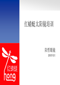 红蜻蜓太阳镜相关知识培训