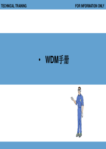 维护手册培训课件08WDM手册