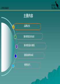 袋鼠男装终端店员培训