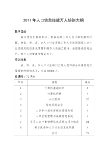 计算机基础技术培训提纲