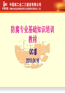 防腐检查培训教材