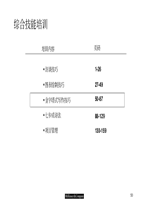 麦肯锡1-综合技能培训材料之3金字塔