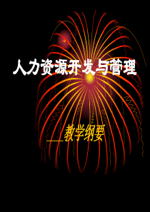 人力资源开发与管理(PPT48)