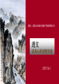 中原地产武夷山别墅项目-88页