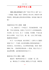 风信子作文4篇