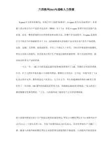 六西格玛(6σ)与战略人力资源doc7