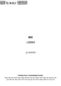 XX人力资源管理体系(2)