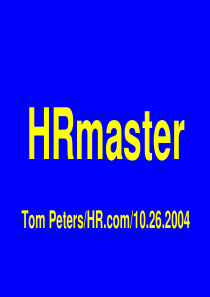 HRMASTER102604（英文PPT594页）
