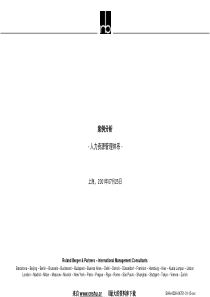 《贝兰格人力资源管理体系》（PPT78页）aba