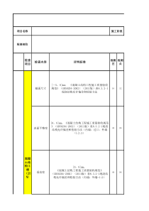 保利地产2017实测实量记录表(住宅项目)