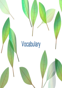 三级人力资源英语词汇